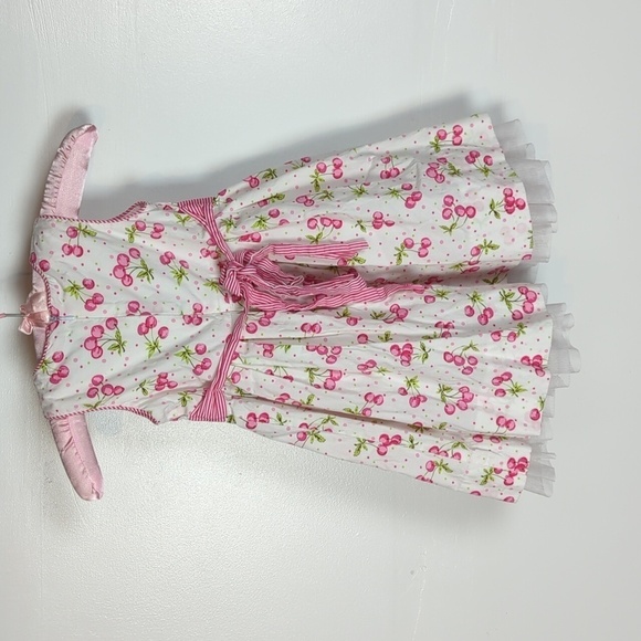 Polly & Friends Cherry Print Summer Dress - Picture 5 of 8